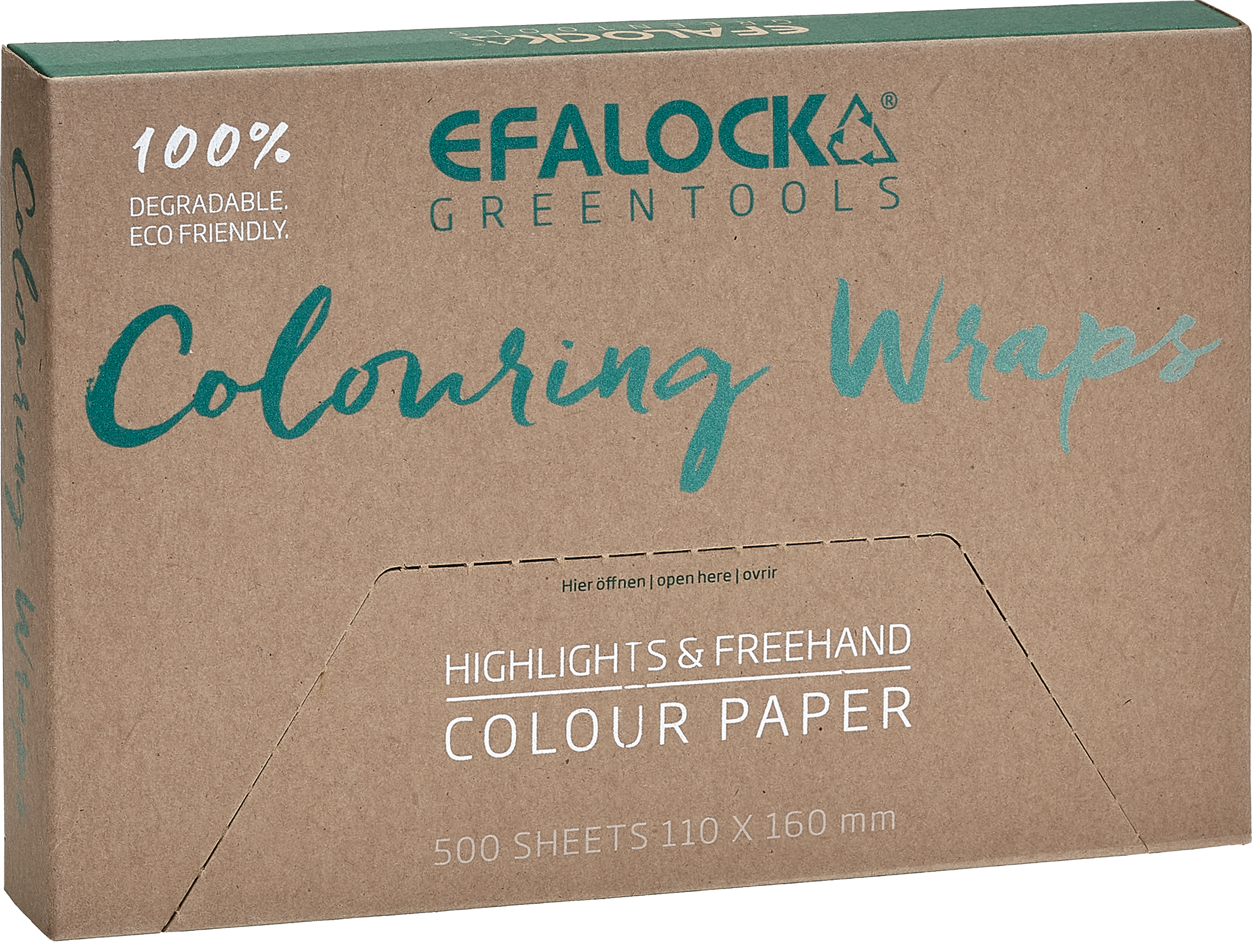 PAPERGREEN COLORING WRAPS highlight strips