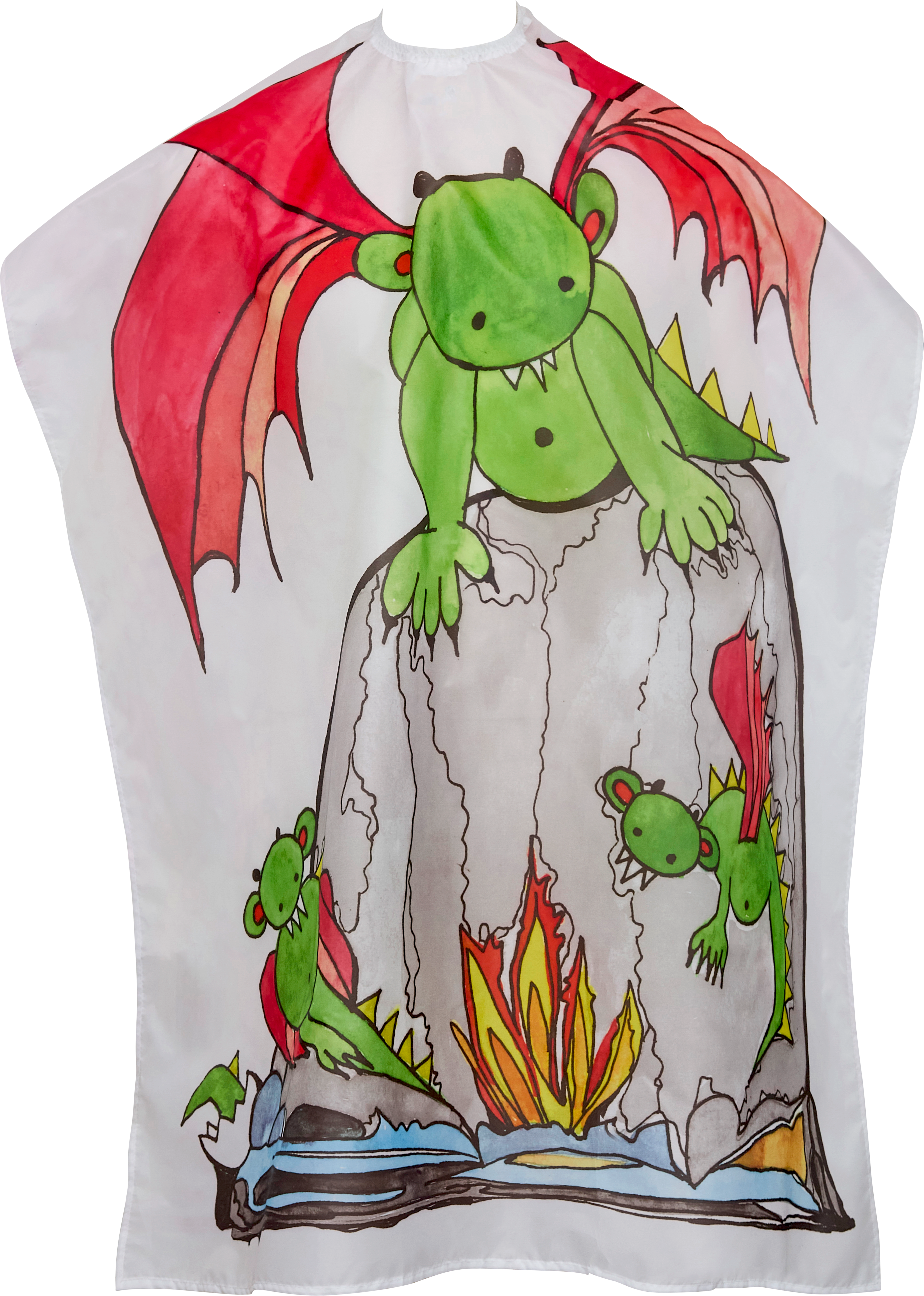 FIRE DRAGON Children cape